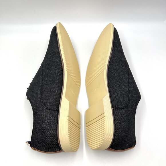 Steve Madden Mens Size 11.5‎ Neemann Black Denim Casual Oxfords Sneakers Shoes main image 3